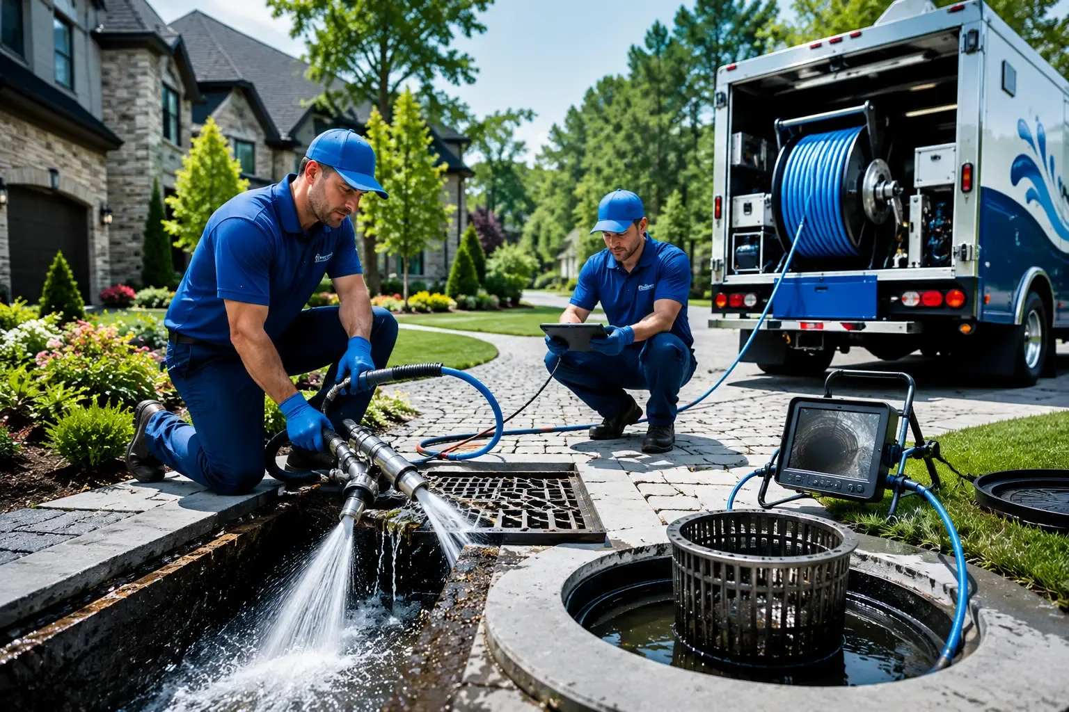 Local outdoor drain cleaning professionals in Runnemede, NJ
